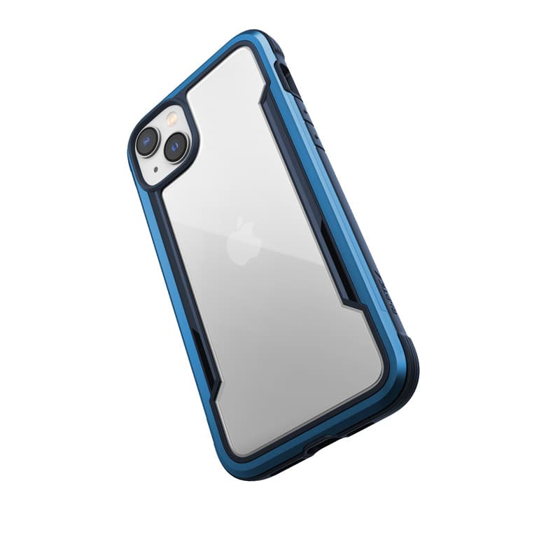 X-Doria Raptic Shield - Aluminum Case for iPhone 14 Plus (Drop-Tested 3m) (Marine Blue) 4