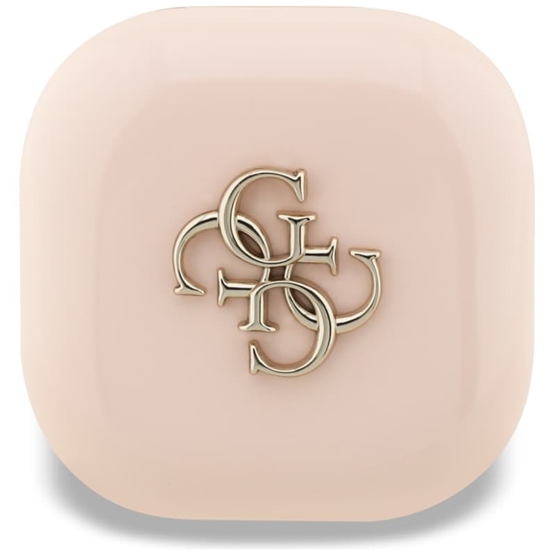 Guess 4G Metal Logo - TWS Bluetooth Earphones + Charging Case (Pink) 2