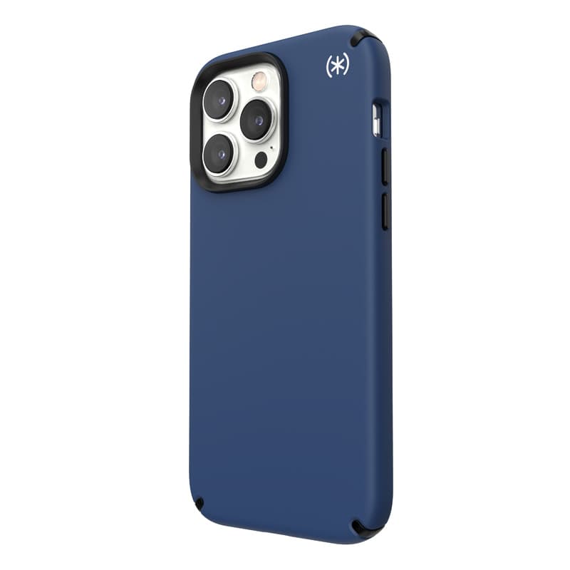 Speck Presidio2 Pro - Case for iPhone 14 Pro Max with MICROBAN coating (Coastal Blue / Black / White) 2