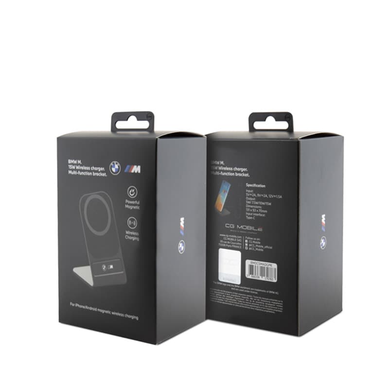 BMW MagSafe Desk Charger with Stand - MagSafe inductive charger 15W for desk (black) 3