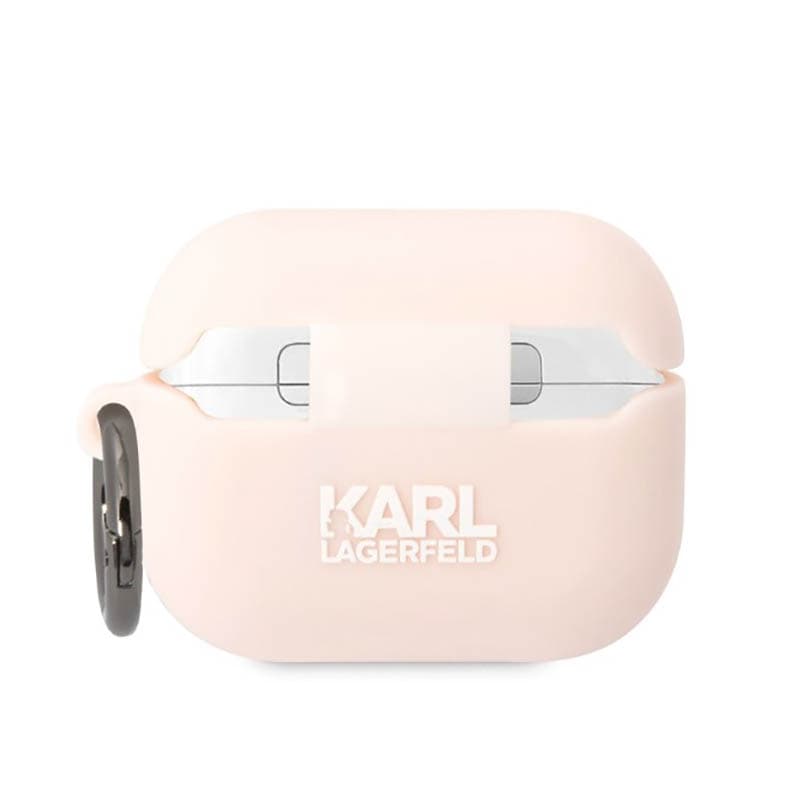 Karl Lagerfeld Silicone NFT Choupette Head 3D - AirPods Pro Case (pink) 2