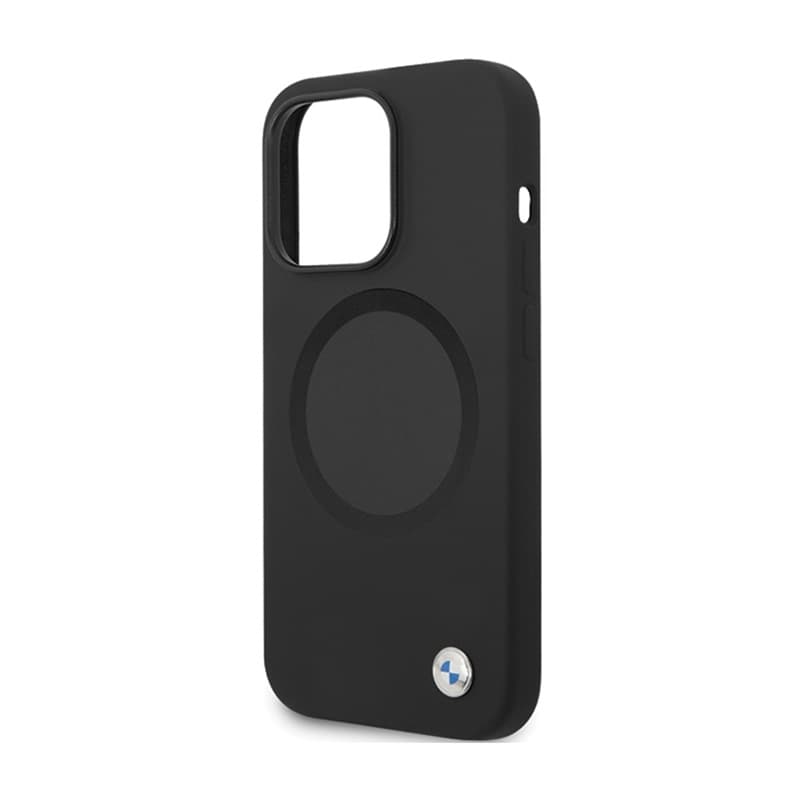 BMW Signature Liquid Silicone MagSafe - Case for iPhone 14 Pro Max (black) 6