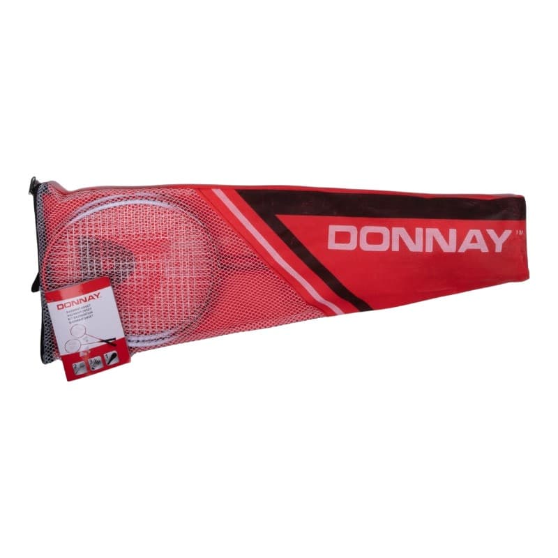 Donnay - 6-piece badminton set in a case (red) 2