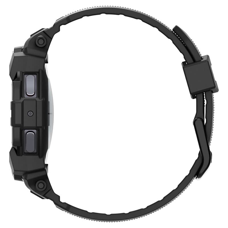 Spigen Rugged Armor Pro - Strap + case for Samsung Galaxy Watch 7 44 mm (Matte Black) 4