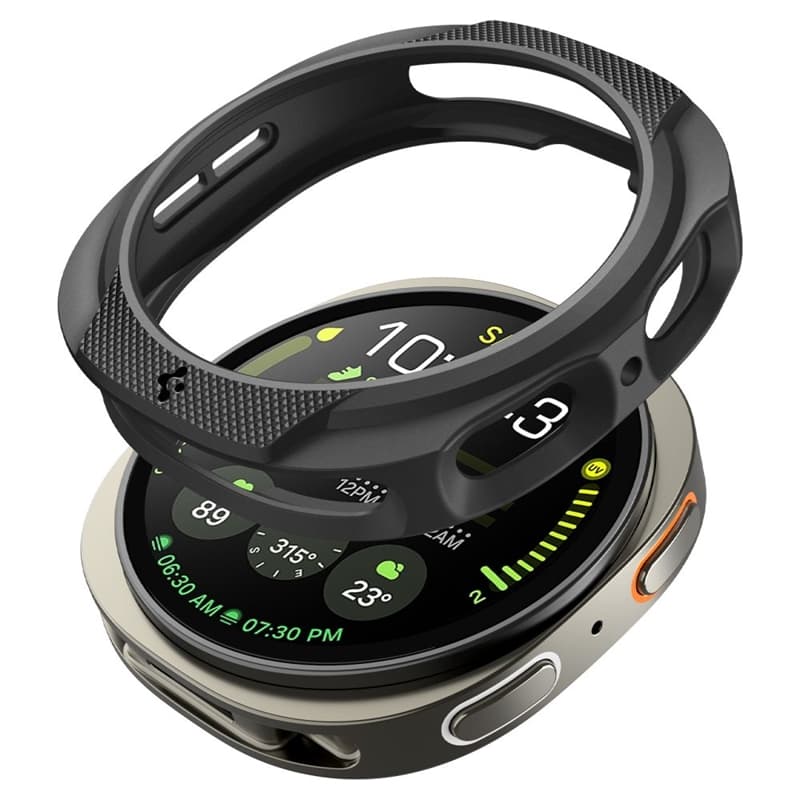 Spigen Liquid Air - Case for Samsung Galaxy Watch 8 40 mm (Matte Black) 7