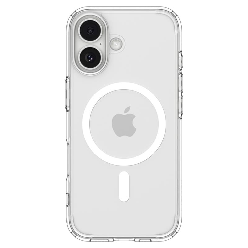 Spigen Ultra Hybrid Mag MagSafe - Case for iPhone 17 (Clear/White)   2
