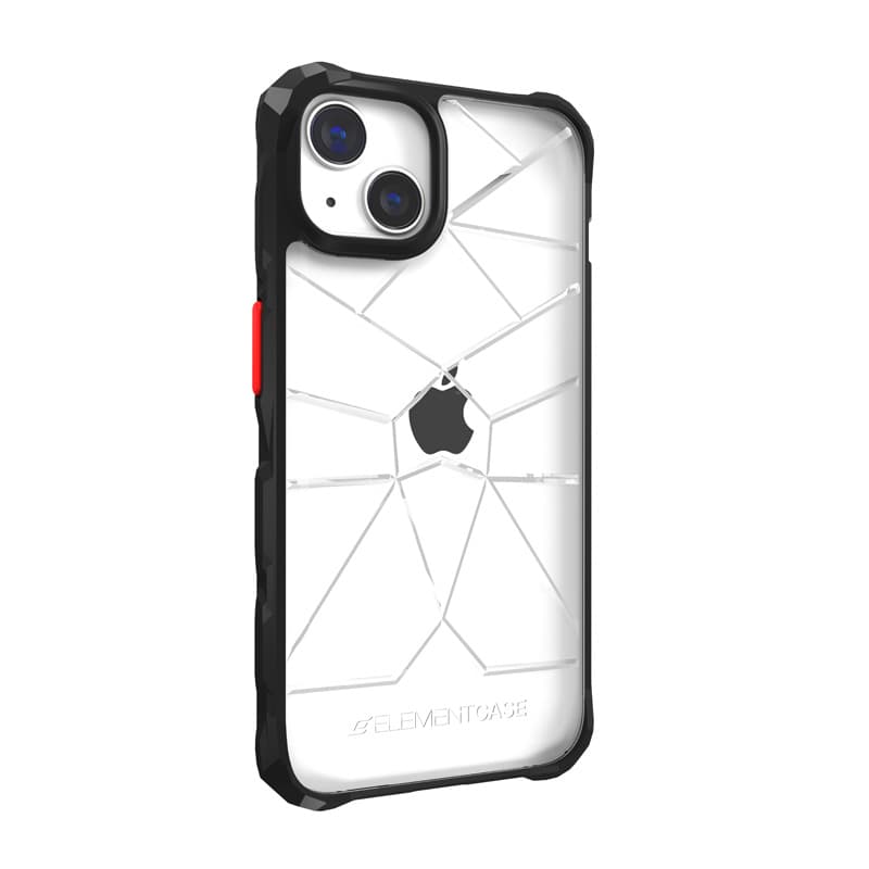 Element Case Special Ops X5 - Case for iPhone 14 (Mil-Spec Drop Protection) (Clear/Black) 3