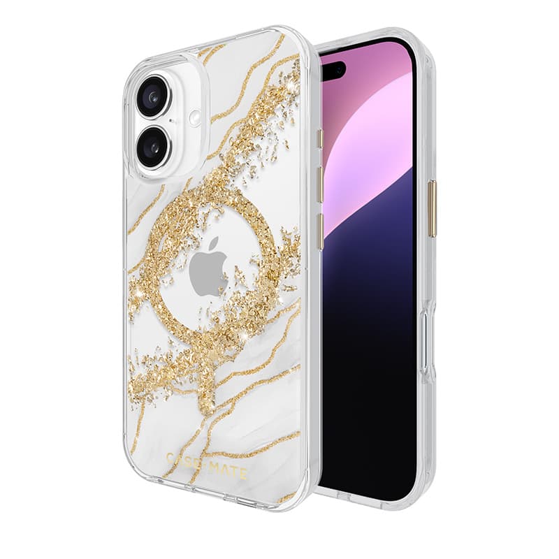 Case-Mate Karat MagSafe - Case for iPhone 16 (Granite) 1