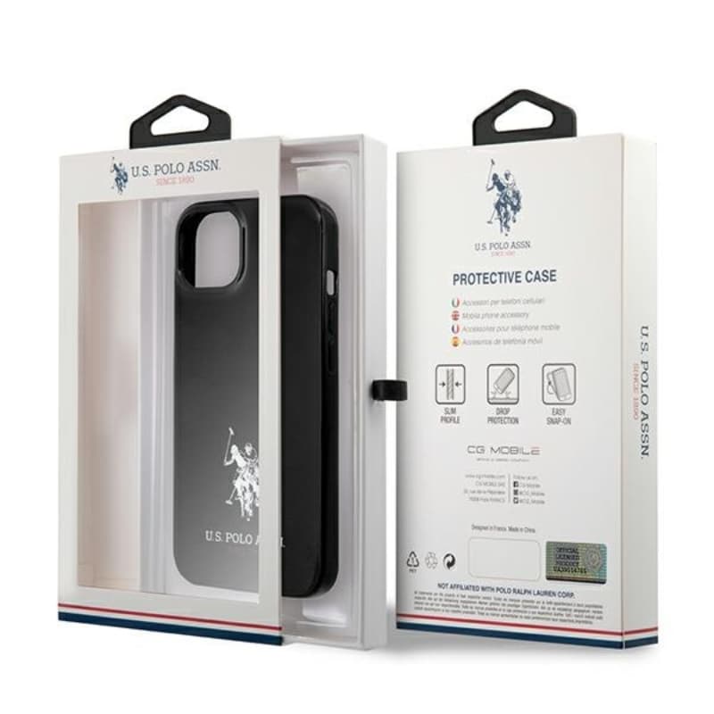 US Polo Assn Horses Logo - Case for iPhone 13 (Black) 8