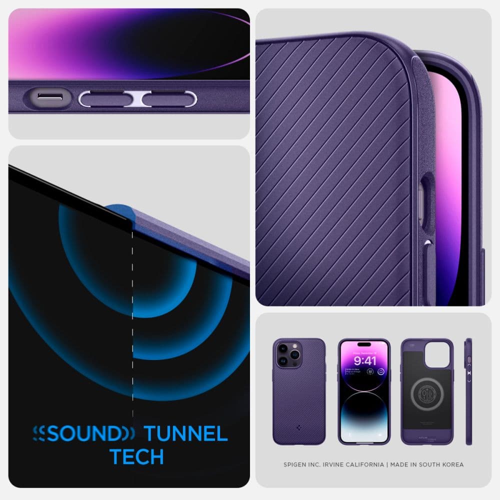 Spigen Mag Armor - Case for iPhone 14 Pro Max (Deep Purple) 5