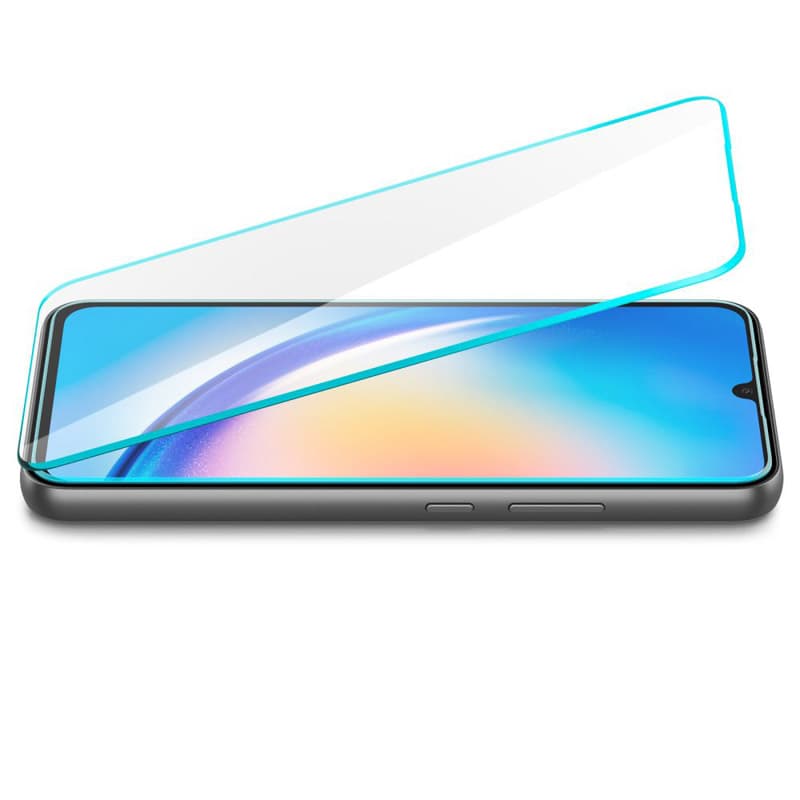 Spigen Glas.TR Slim 2-Pack - Tempered glass for Samsung Galaxy A34 5G 3