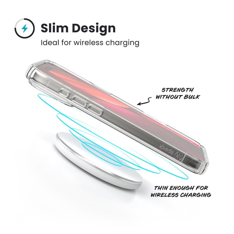 Speck Presidio Perfect-Clear - iPhone 17 Pro Max Case (Clear) 3