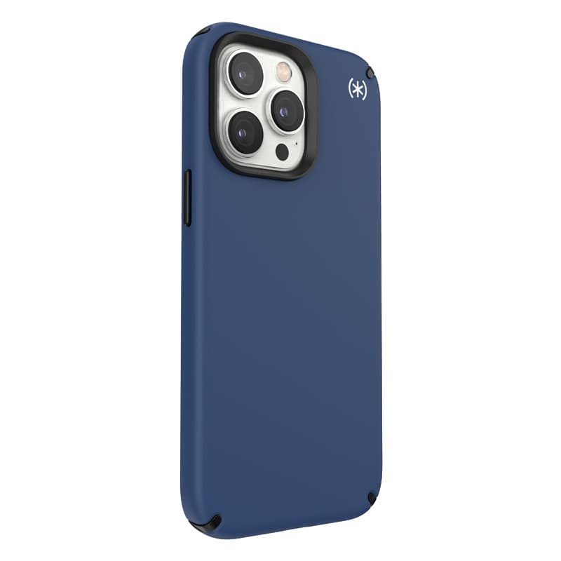 Speck Presidio2 Pro - Case for iPhone 14 Pro Max with MICROBAN coating (Coastal Blue / Black / White) 3