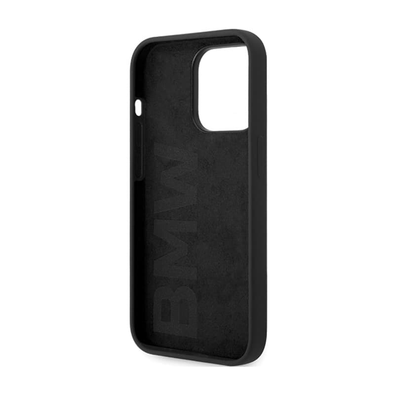 BMW Signature Liquid Silicone MagSafe - Case for iPhone 14 Pro Max (black) 7