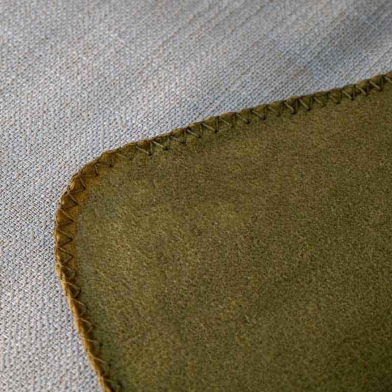 Fleece blanket 170x130 (Green) 3