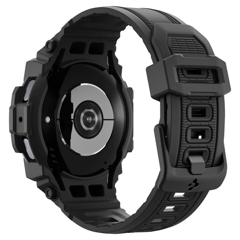 Spigen Rugged Armor Pro - Strap + case for Samsung Galaxy Watch 7 44 mm (Matte Black) 5