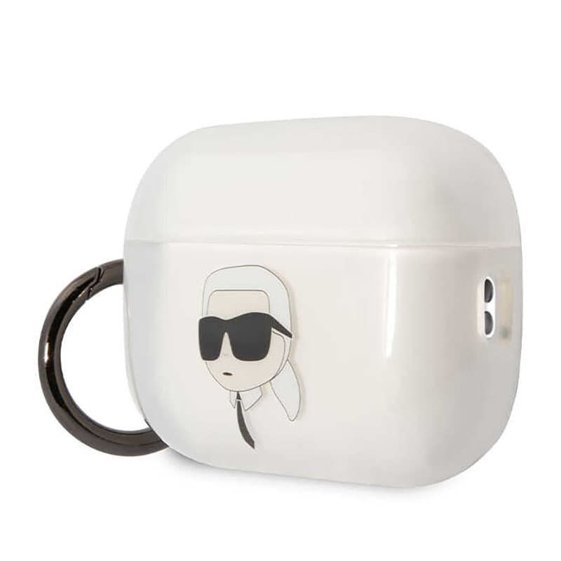 Karl Lagerfeld NFT Ikonik Karl Head - Case for Apple AirPods Pro 2 (Transparent) 3