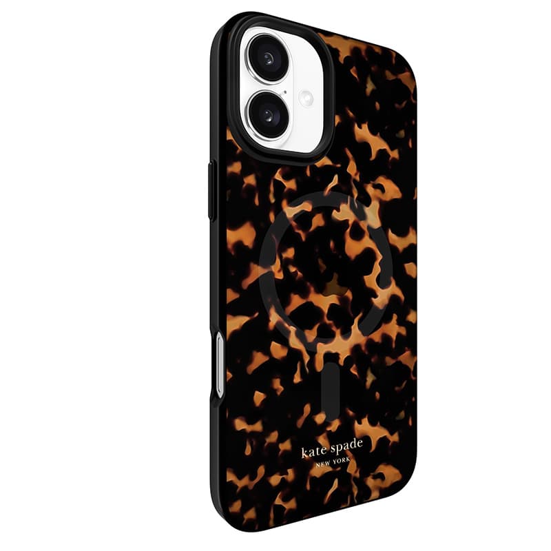 Kate Spade New York Protective MagSafe - Case for iPhone 16 Plus (Tortoise) 3