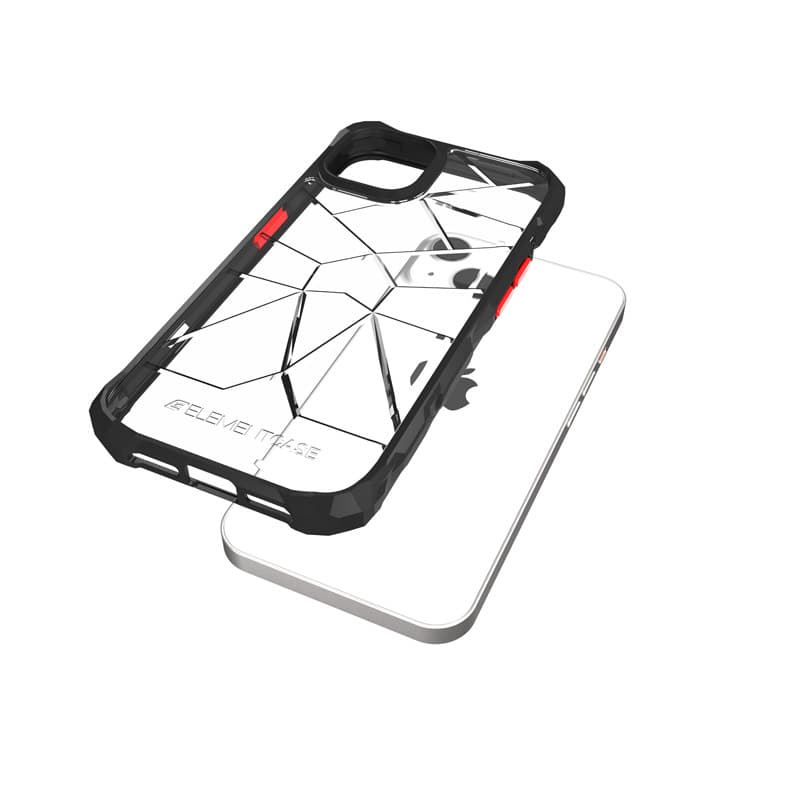 Element Case Special Ops X5 - Case for iPhone 14 (Mil-Spec Drop Protection) (Clear/Black) 4