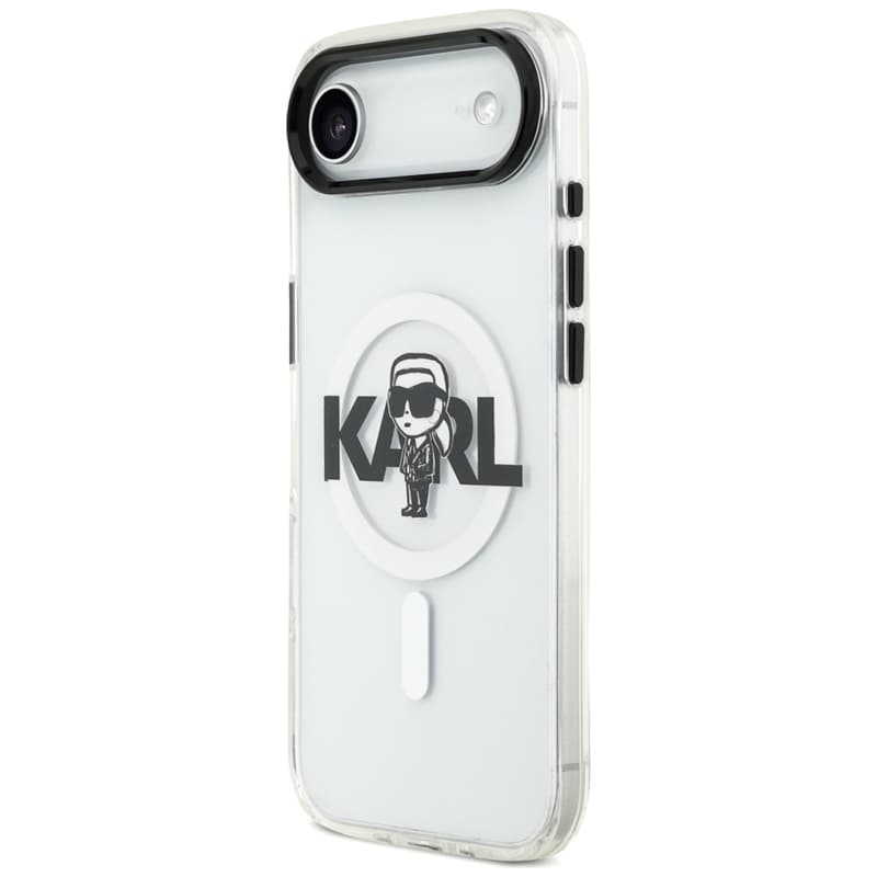 Karl Lagerfeld IML Karl Sketch Logo MagSafe - Case iPhone Air (transparent) 2