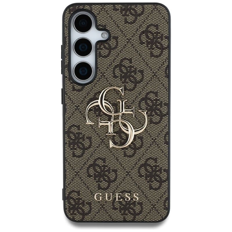Guess Big 4G Logo Classic Logo - Case for Samsung Galaxy S25 (brown) 3