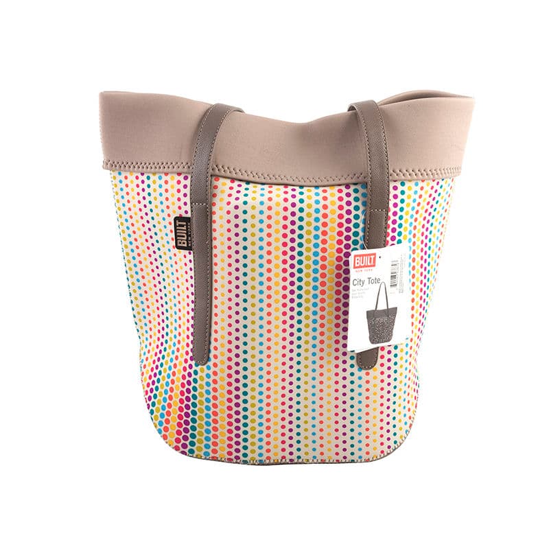 BUILT City Tote - Neoprene Bag (Candy Dot) 3