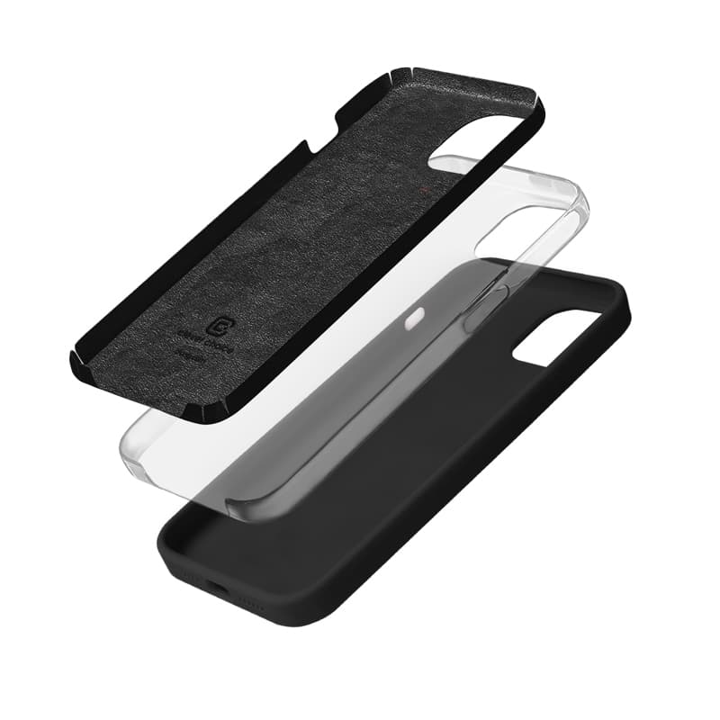 Crong Color Cover - iPhone 15 Case (Black) 3