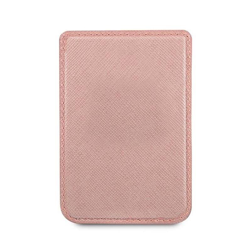 Guess Wallet Card Slot MagSafe Saffiano - Magnetic Wallet (pink) 3