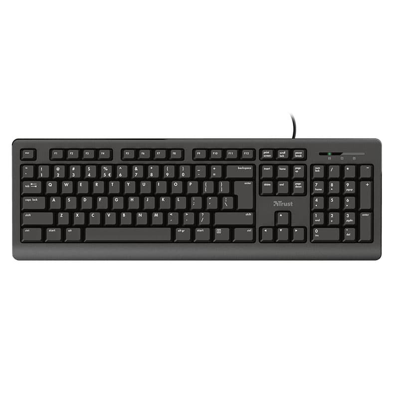 Trust Primo 4-in-1 - Set of keyboard, wireless mouse, headset and mouse pad 2