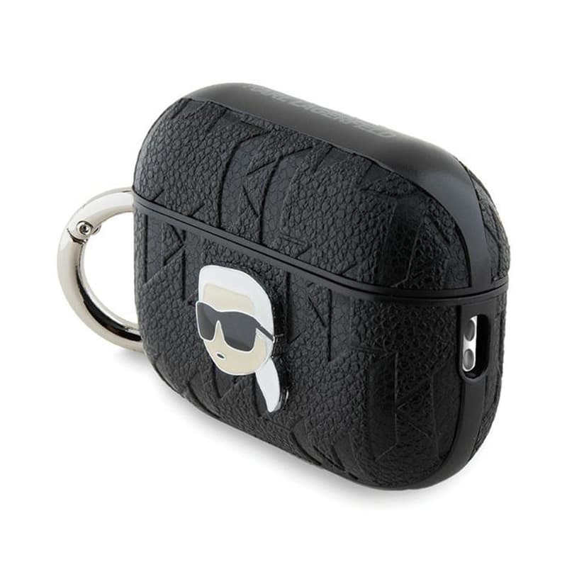 Karl Lagerfeld Monogram Karl Head - AirPods Pro 2 Case (black) 3