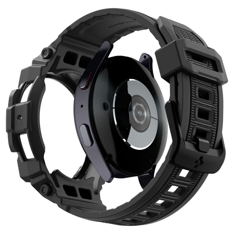 Spigen Rugged Armor Pro - Strap + case for Samsung Galaxy Watch 7 44 mm (Matte Black) 6