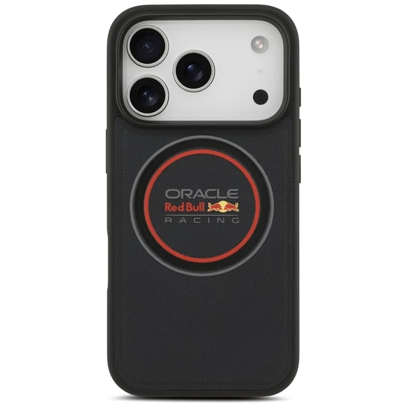 Red Bull Meshed Logo And Red Ring MagSafe - iPhone 17 Pro Max Case (Navy Blue) 3
