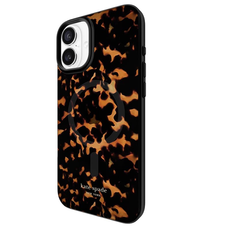 Kate Spade New York Protective MagSafe - Case for iPhone 16 Plus (Tortoise) 4