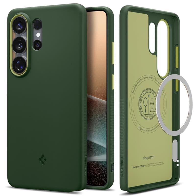 Spigen Nano Pop Mag MagSafe - Case for Samsung Galaxy S26 Ultra (Avo Green) 1
