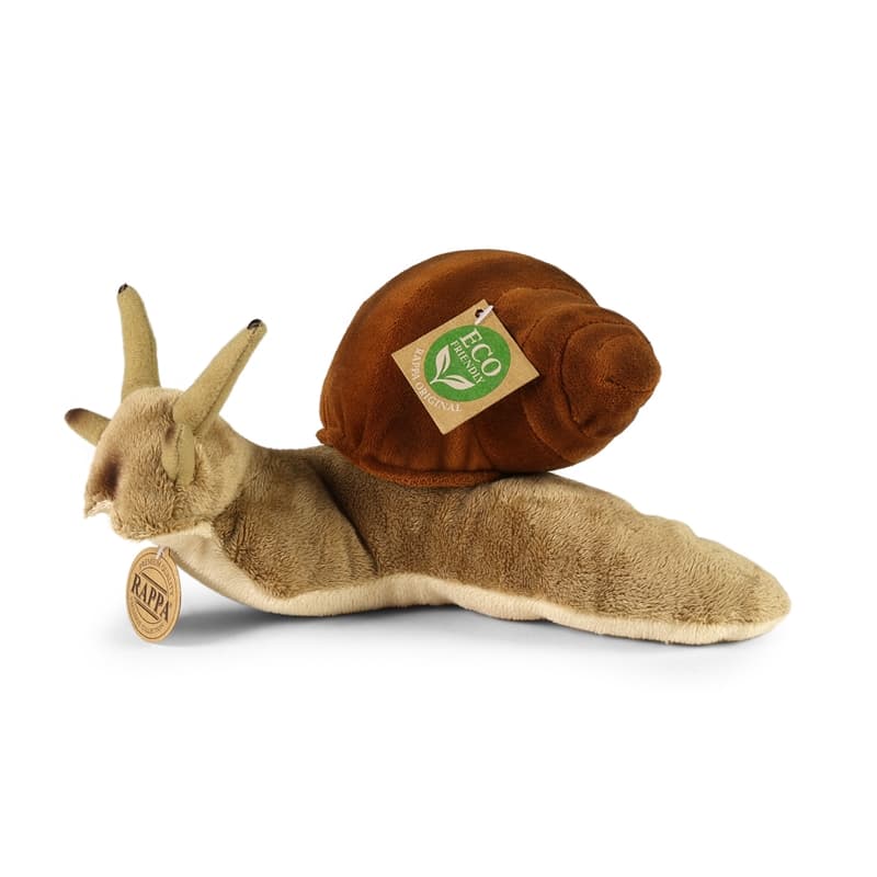Rappa - Plush realistic stuffed toy Snail 24 cm Eco-Friendly 3