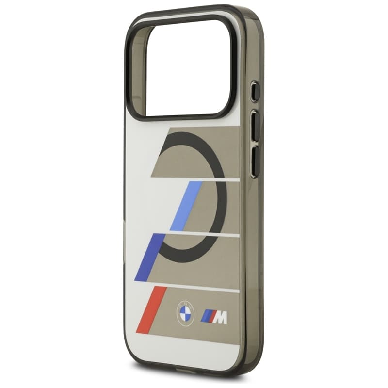 BMW M IML Metal Buttons Tricolor Lines MagSafe - Case iPhone 17 Pro (anthracite) 6