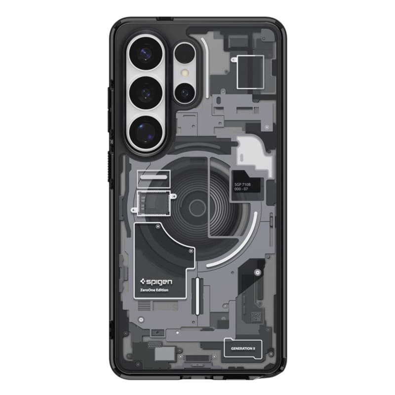 Spigen Ultra Hybrid Mag MagSafe - Case for Samsung Galaxy S26 Ultra (Zero One Black) 4
