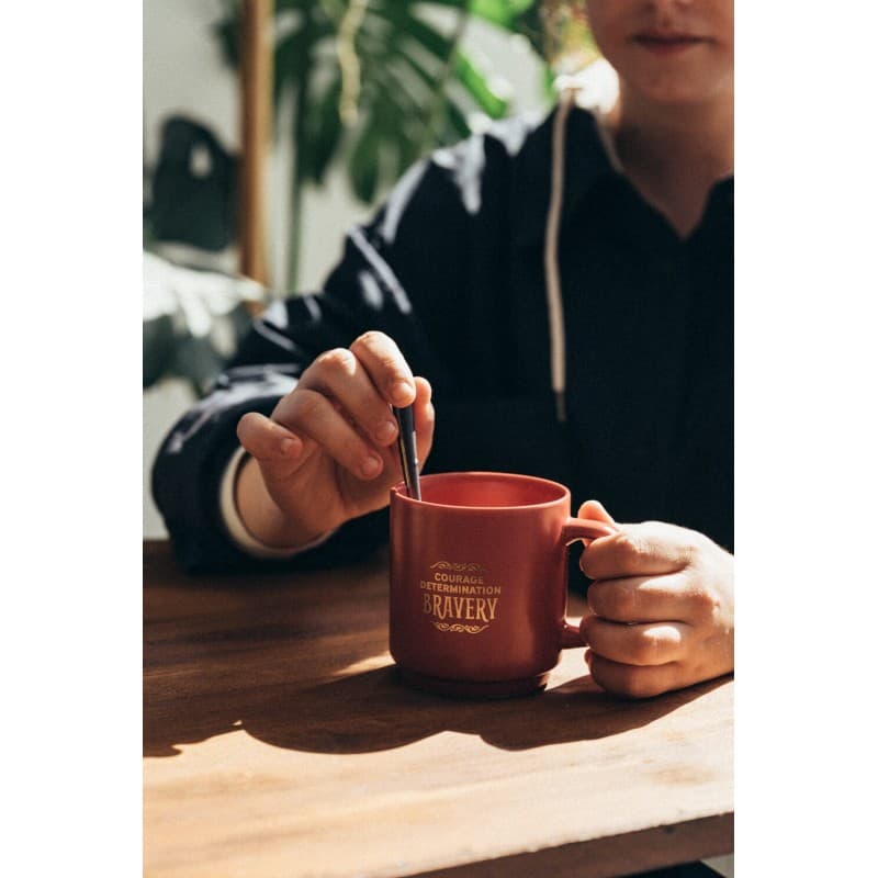 Harry Potter - Set of 4 ceramic mugs with stand 300 ml Hogwarts Houses 6