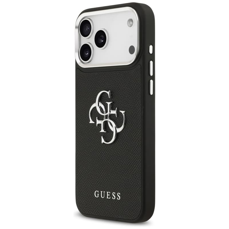 Guess Grained Big 4G Classic Logo - Case iPhone 17 Pro Max (black) 2