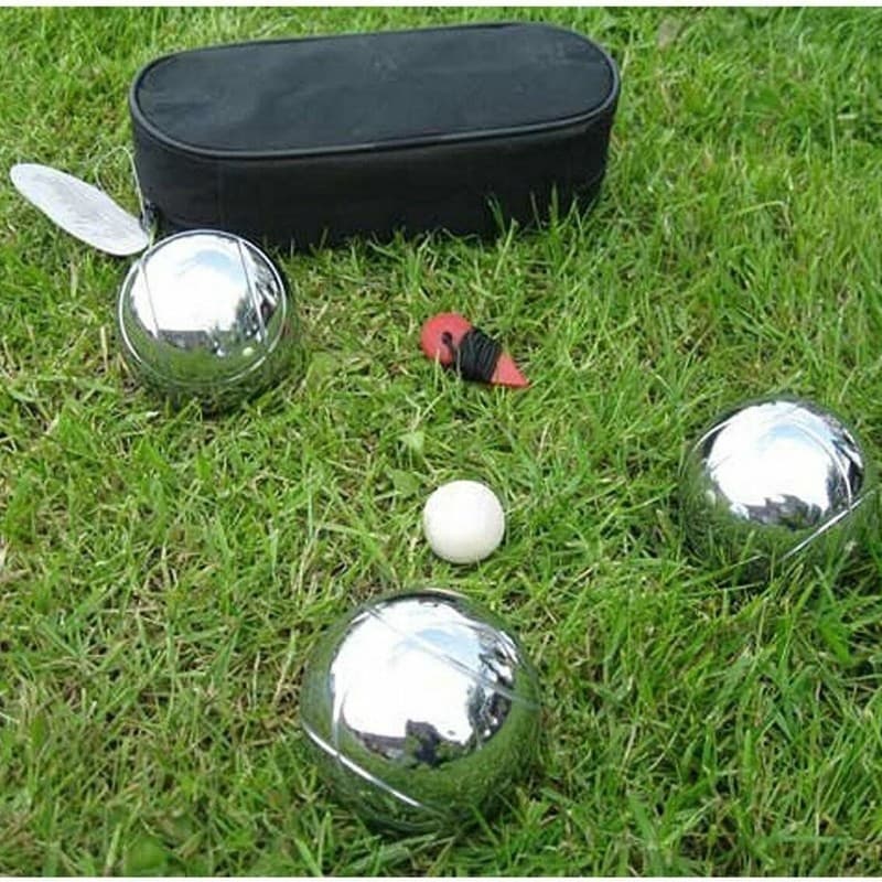 Boules set with carrying bag, 5 pieces 4