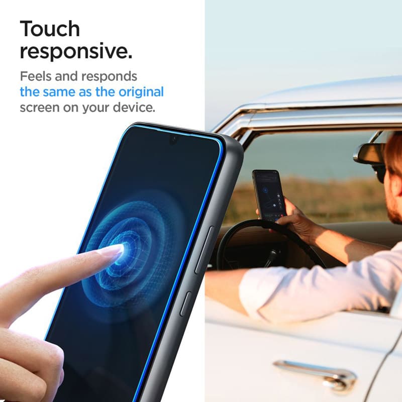 Spigen Glas.TR Slim 2-Pack - Tempered glass for Samsung Galaxy A34 5G 5