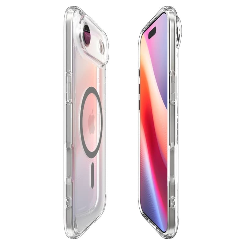 Spigen Ultra Hybrid Mag MagSafe - Case for iPhone Air (Clear/Graphite) 6