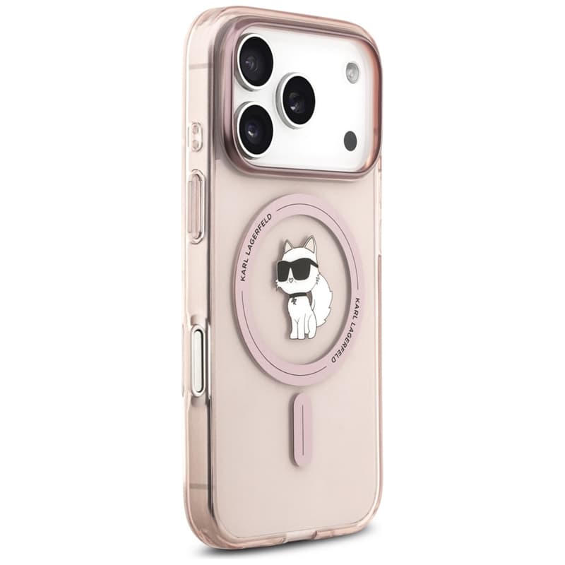 Karl Lagerfeld IML Choupette MagSafe - Case for iPhone 17 Pro (pink) 4