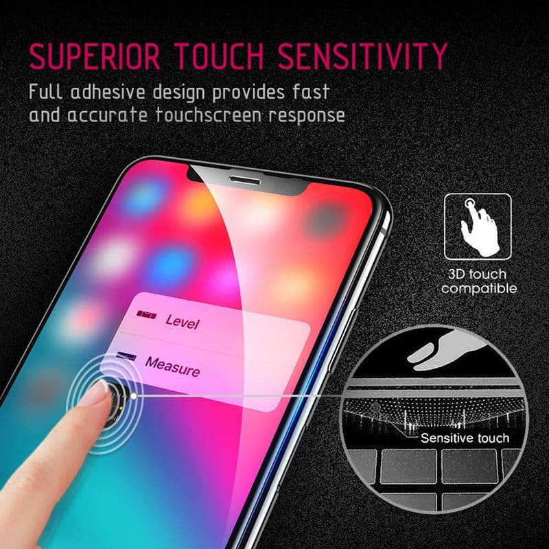 Crong Edge Glass - Full Glue Edge-to-Edge 9H Glass Screen Protector for Huawei Mate 20 7