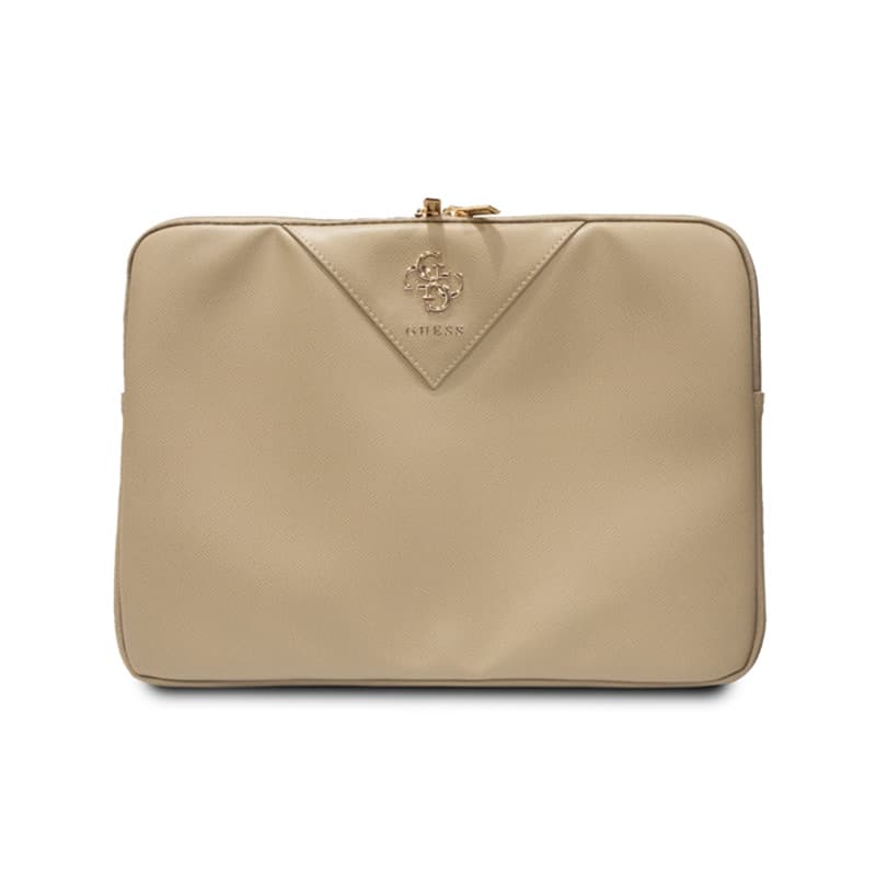 Guess Triangle 4G Sleeve - Notebook case 13" / 14" (gold) 1