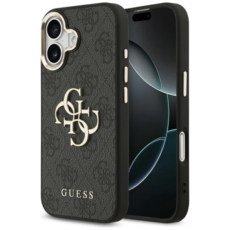 Guess 4G Big 4G Classic Logo - Case iPhone 17 (Black / Gold) 1