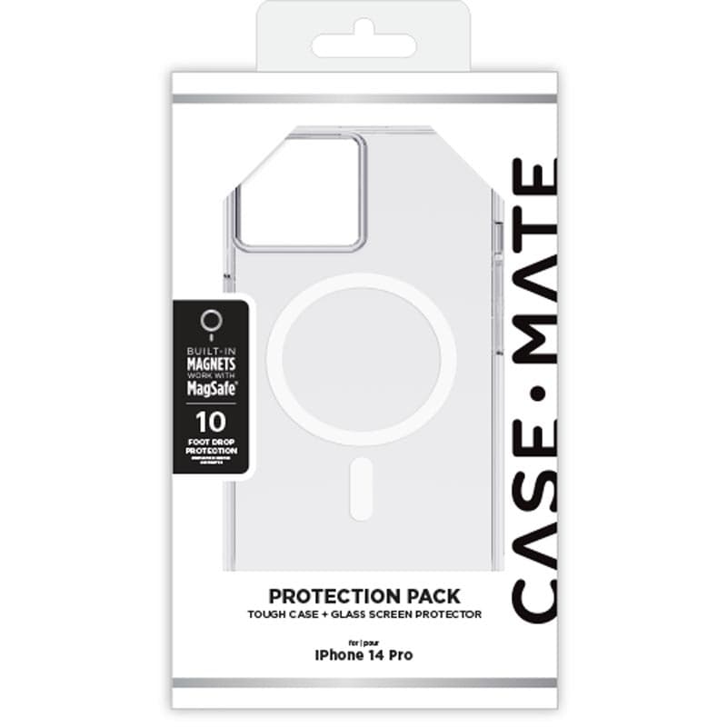 Case-Mate Tough Clear MagSafe - Case for iPhone 14 Pro (Clear) 5