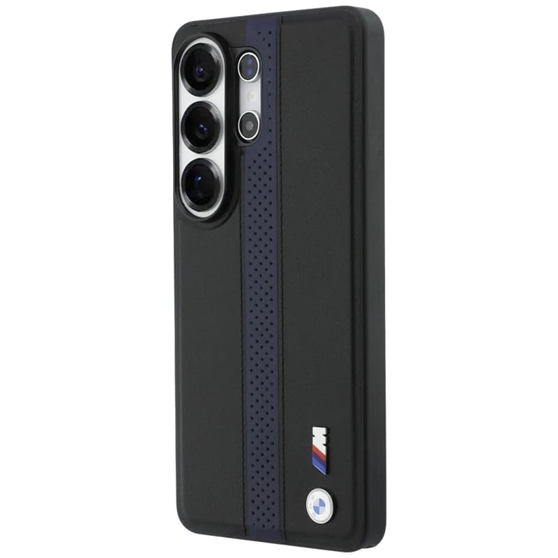 BMW M Perforated Stripe Logo MagSafe - Samsung Galaxy S26 Ultra Case (Blue) 2