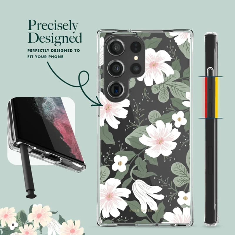 Rifle Paper Clear - Case for Samsung Galaxy S23 Ultra (Willow) 7