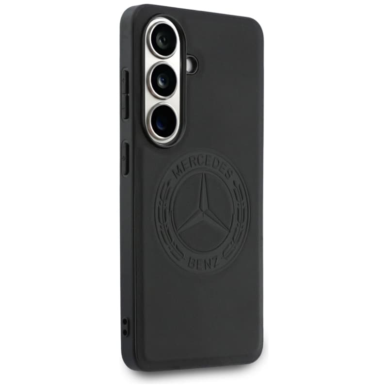 Mercedes Vintage Logo MagSafe - Samsung Galaxy S26 Case (Black) 4